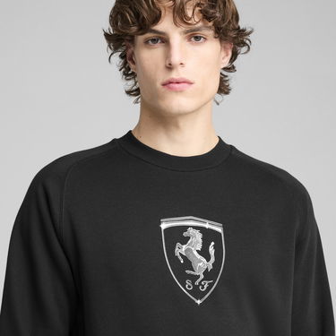 Mikina Puma Scuderia Ferrari HP Race Big Shield Sweatshirt Čierna | 630193_01, 1