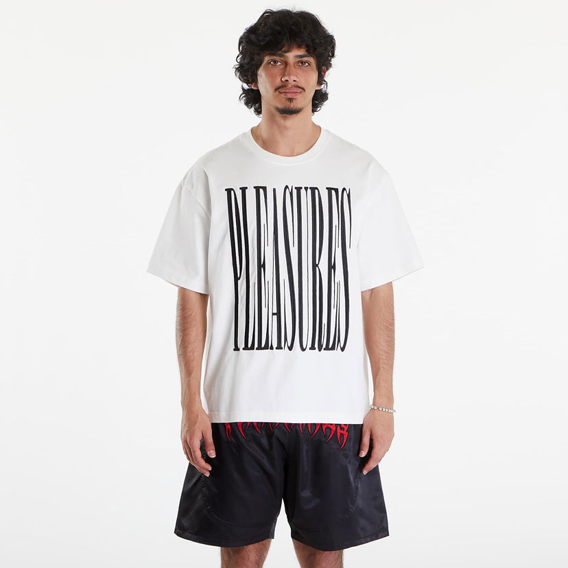 Tričko Pleasures Stretch Heavyweight T-Shirt White Biela | P24SU009 WHITE