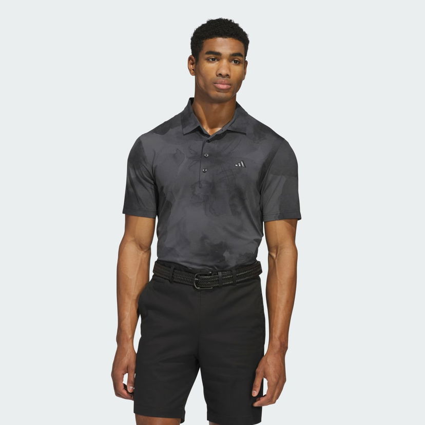 Polo tričko adidas Performance Ultimate365 Tour Printed Golf Polo Šedá | JM0494