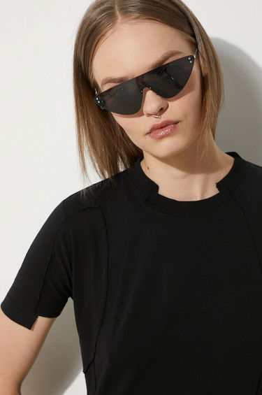 Tričko VETEMENTS VETEMENTS Blackout Cut-Up Fitted T-Shirt Čierna | UE64TR100B, 4