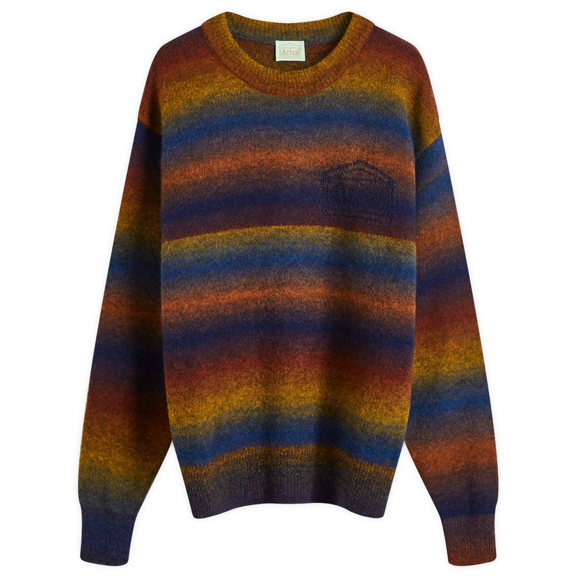 Sveter Aries Boucle Space Dye Crew Knit Rôznofarebný | AR20019-MLT