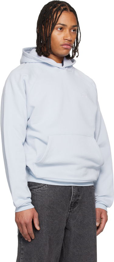 Mikina Dime Cursive Small Logo Hoodie Modrá | DIMEHO2545GRY, 1