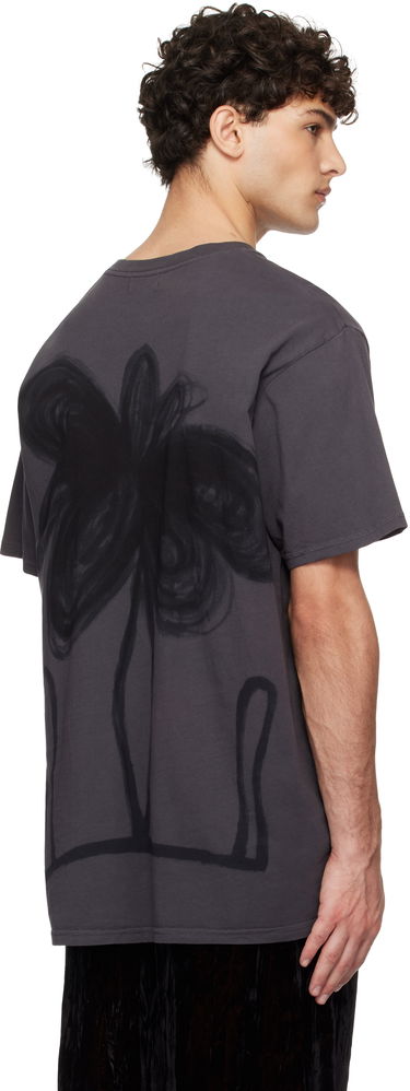 Tričko Collina Strada Collina Strada Painted T-Shirt Šedá | XX3137, 2
