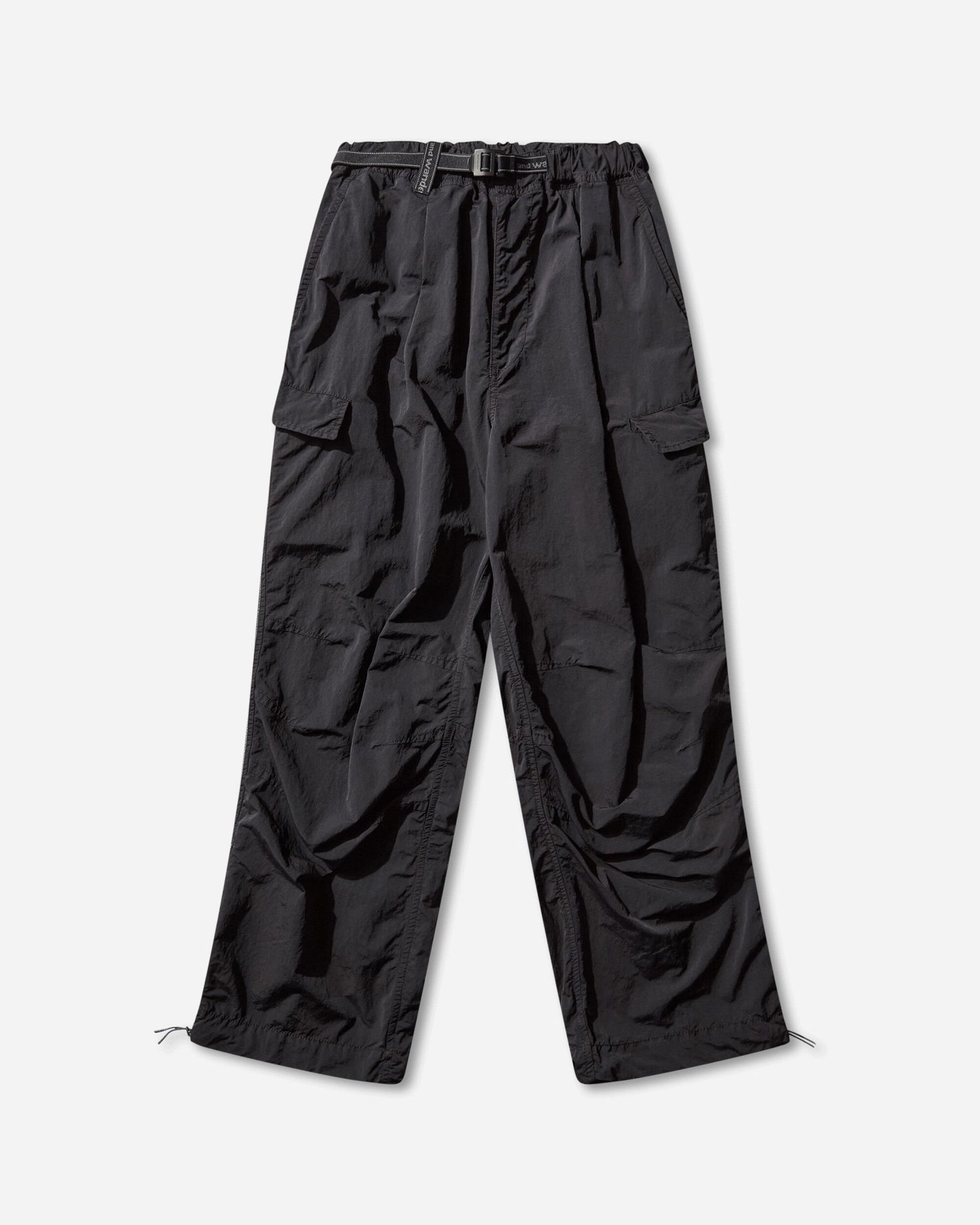 Cargo nohavice ROA Garment-Dyed Nylon Pants Čierna | 5745222537 10, 0