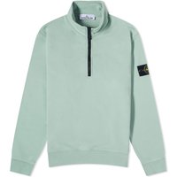 Sveter Stone Island Garment Dyed Half Zip Sweat Zelené | 801561951-V0052, 1