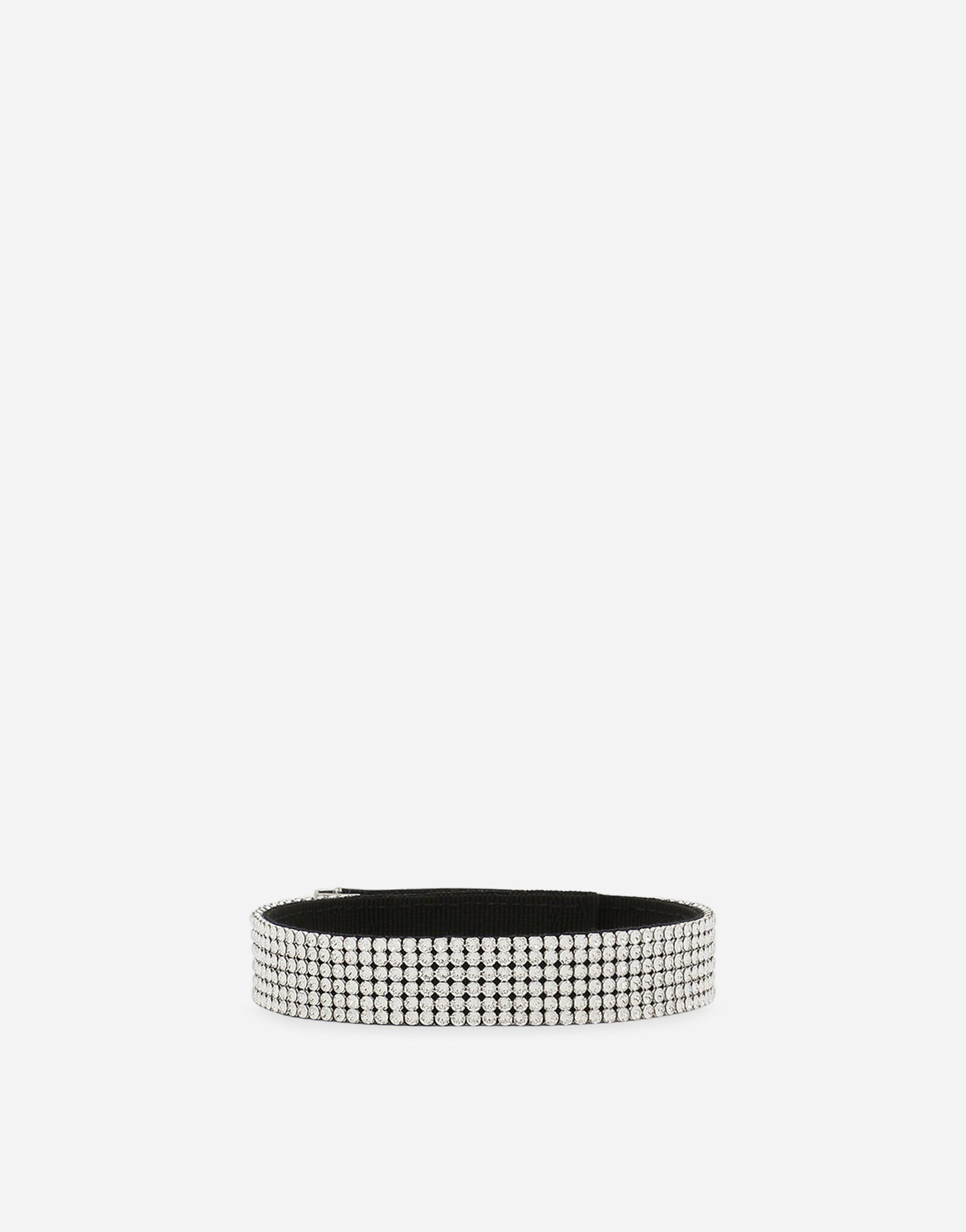 Opasok Dolce & Gabbana Dolce & Gabbana Crystal Mesh Choker Čierna | WNP4J2W1111G1012, 0