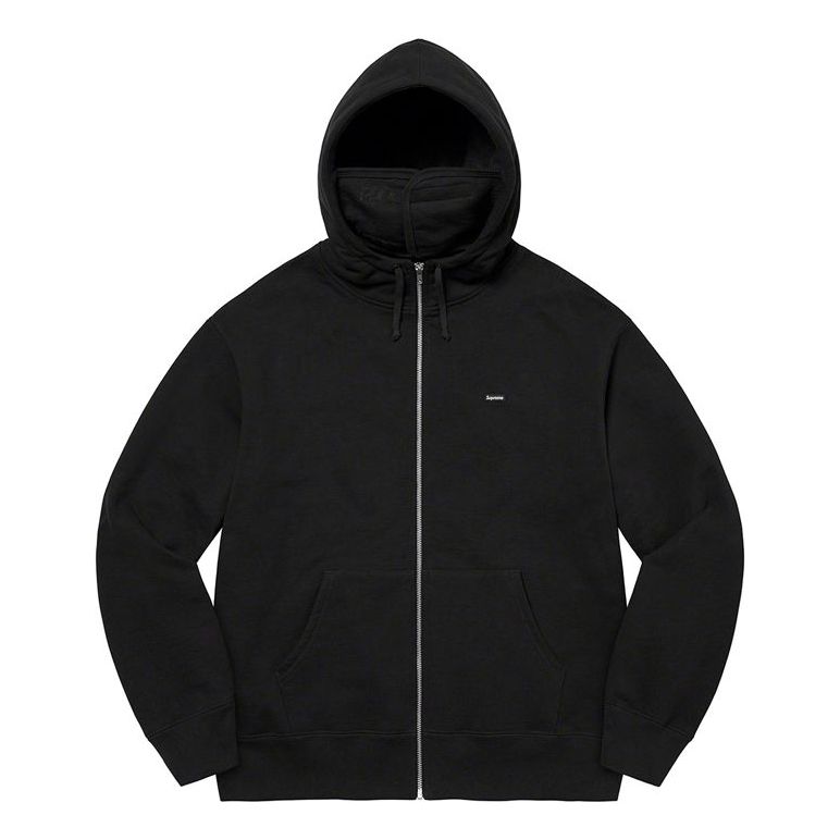 Mikina Supreme Small Box Facemask Zip Up Hoodie Čierna | SUP-FW21-320, 0