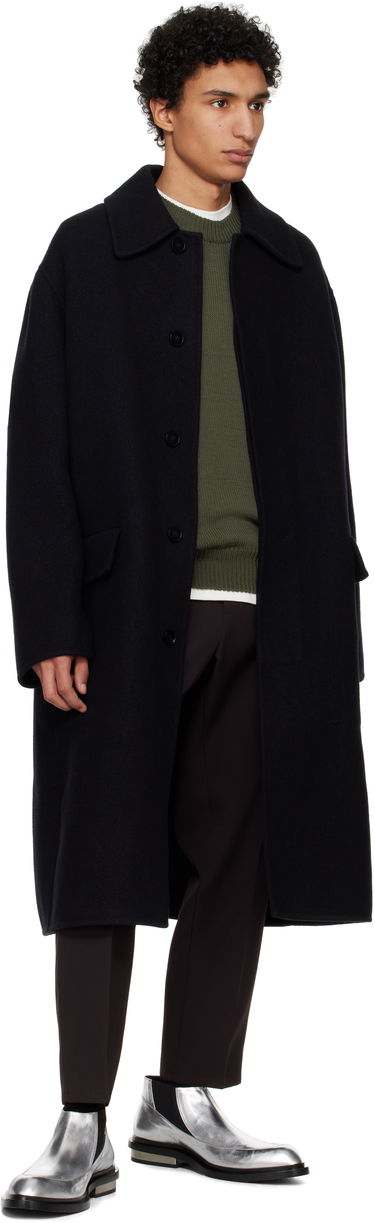 Kabáty Jil Sander Jil Sander Sport Felt Coat Čierna | J61SW0018_J40020, 3