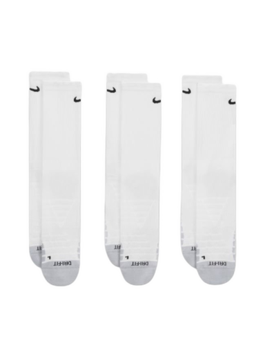Ponožky Nike Everyday Max Cushioned Training Crew Socks (3 Pairs) Biela | SX5547-100