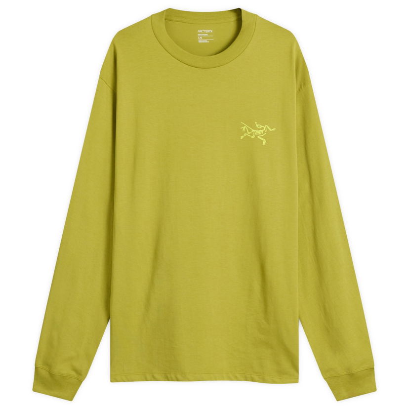 Tričko Arcteryx Kragg SL Long Sleeve T-Shirt, Size Small Zelené | X000009536-022180