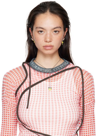 Náhrdelník Ottolinger Ottolinger Dipped Heart Y-Necklace Žltá | 1251507121, 1
