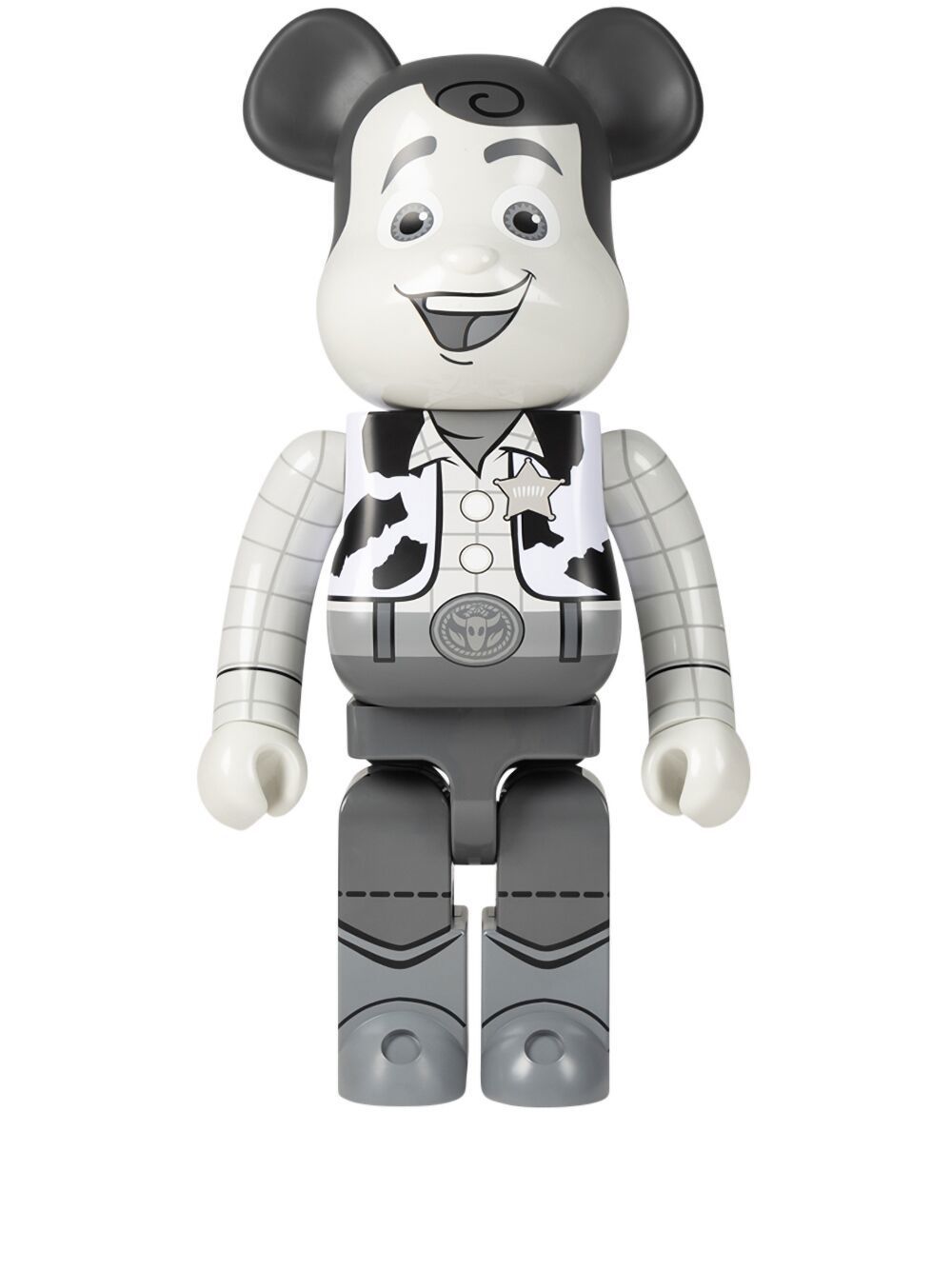 Zberateľské Medicom Toy Disney Woody BE@RBRICK 1000% figure - Black Šedá | MEDI013519774217, 0