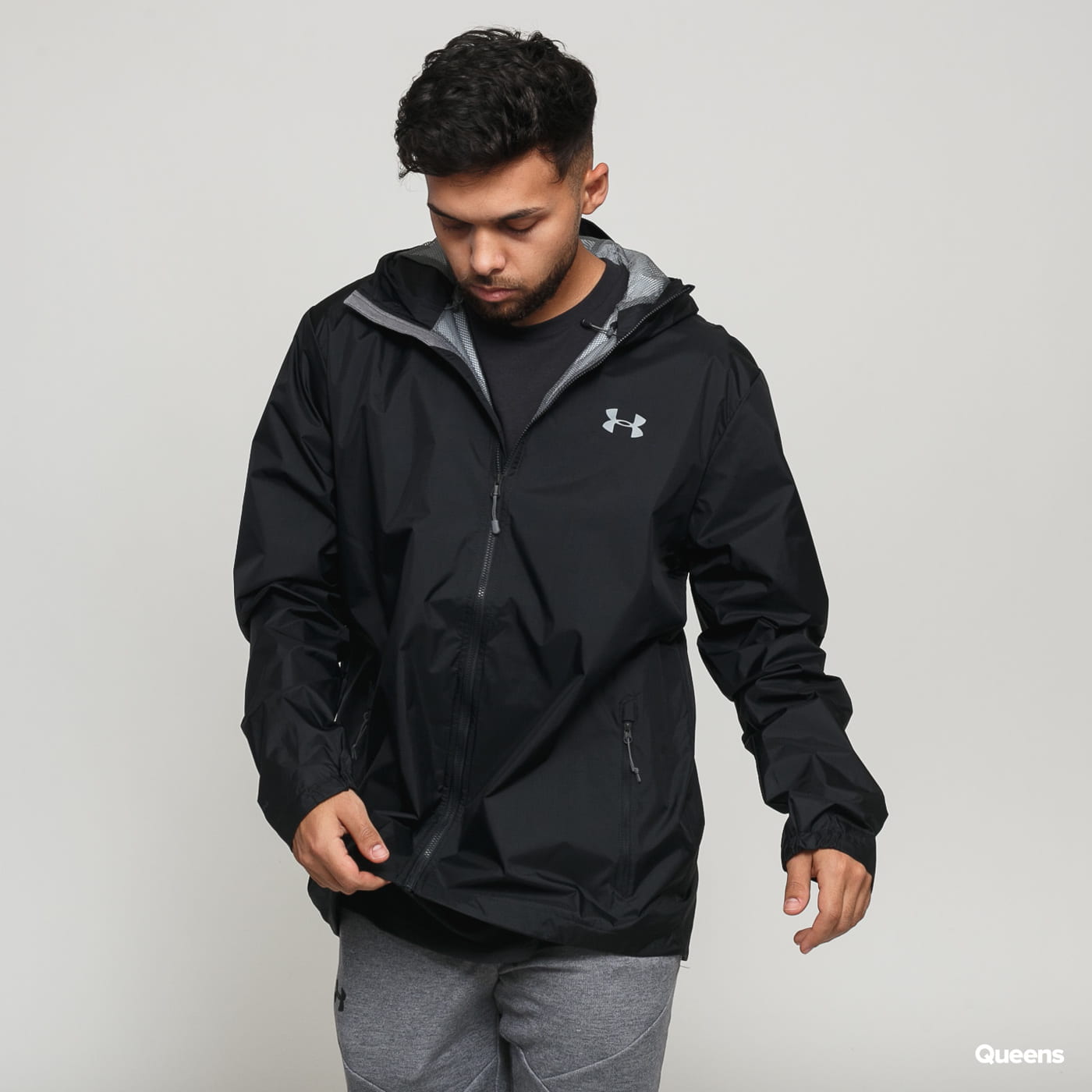 Vetrovka Under Armour Forefront Rain Jacket Čierna | 1321439-001, 0