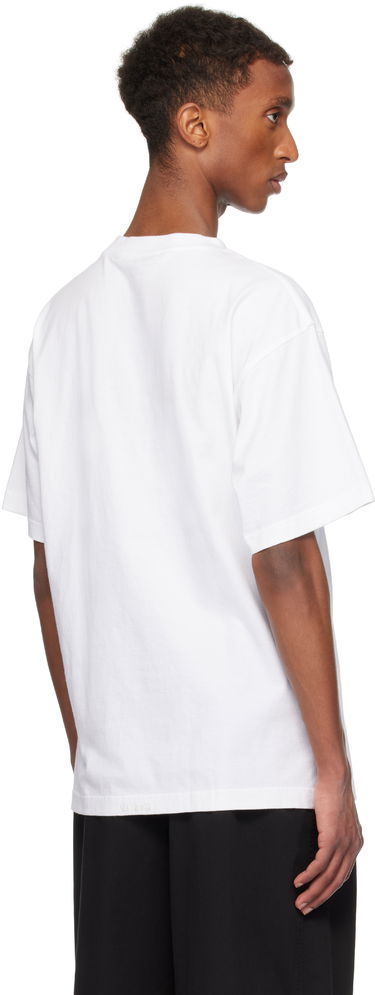 Tričko We11done We11done Graphic Print T-Shirt Biela | WD-TT3-24-752-U-WH, 2