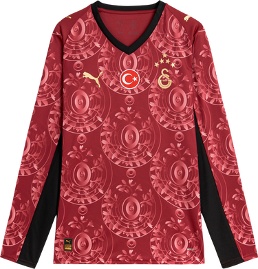 Dres Puma Galatasaray SK 3rd Replica Long Sleeve Jersey 2025/26 Vínová | 788432-03, 0