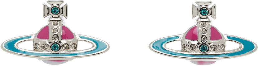 Náušnice Vivienne Westwood Small Neo Bas Relief Earrings Rôznofarebný | 62010039-02P682-