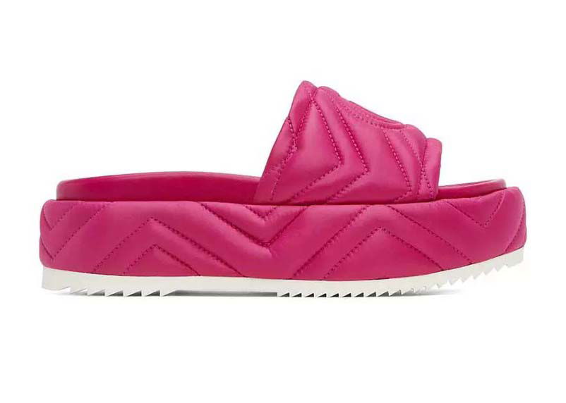 Tenisky a topánky Gucci Quilted Angelina Platform Ružová | 723382 FQL00 6910, 0