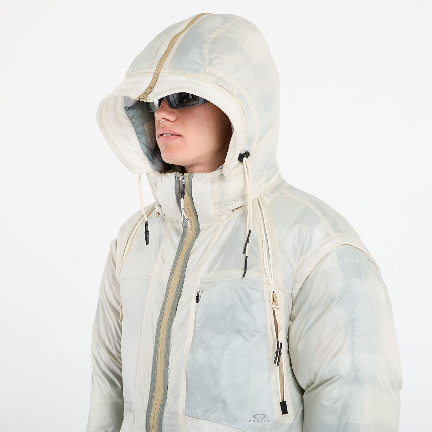 Prešívaná bunda OAKLEY Oakley Latitude Soar Puffer Jacket Biela | FOA407462-7CU, 1