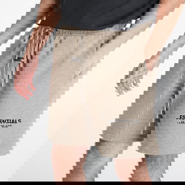 Šortky Fear of God Fear of God Essentials Soccer Fleece Shorts Béžová | 160AS252001F-985, 1