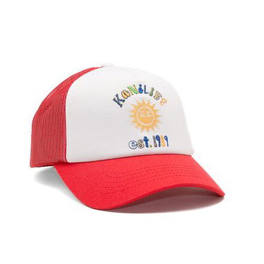 Šiltovka Karl Kani Woven Signature Trucker Cap Red/White Červená | KK7010030, 0