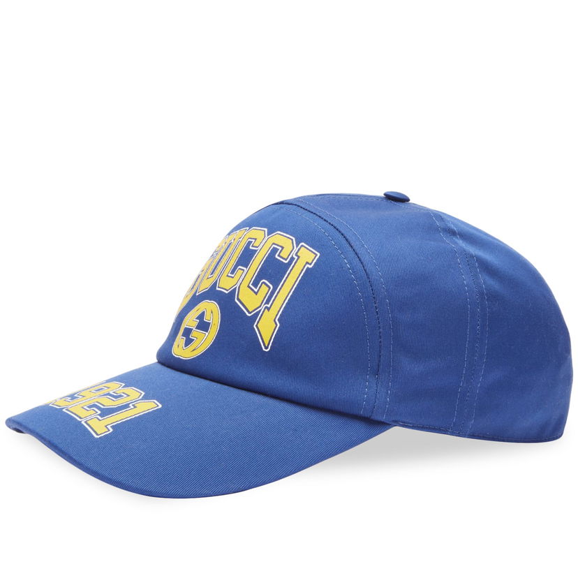 Šiltovka Gucci College Baseball Cap Modrá | 773135-4HA7F-4200