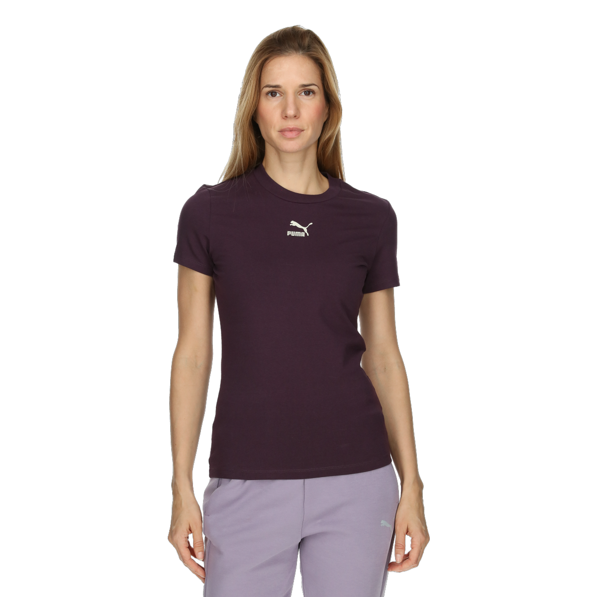 Tričko Puma Classics Slim T-Shirt Fialová | 535610-44, 0