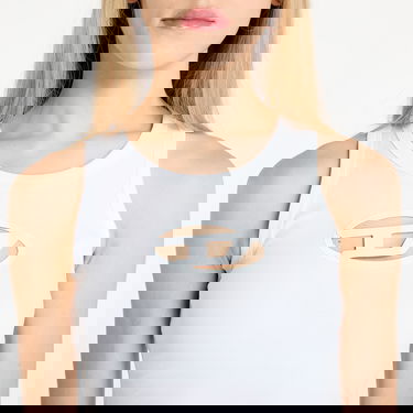 Tielko Diesel T-Lynys-Od Cutout Tank Top Biela | A15703_0AFAA 100 White, 2
