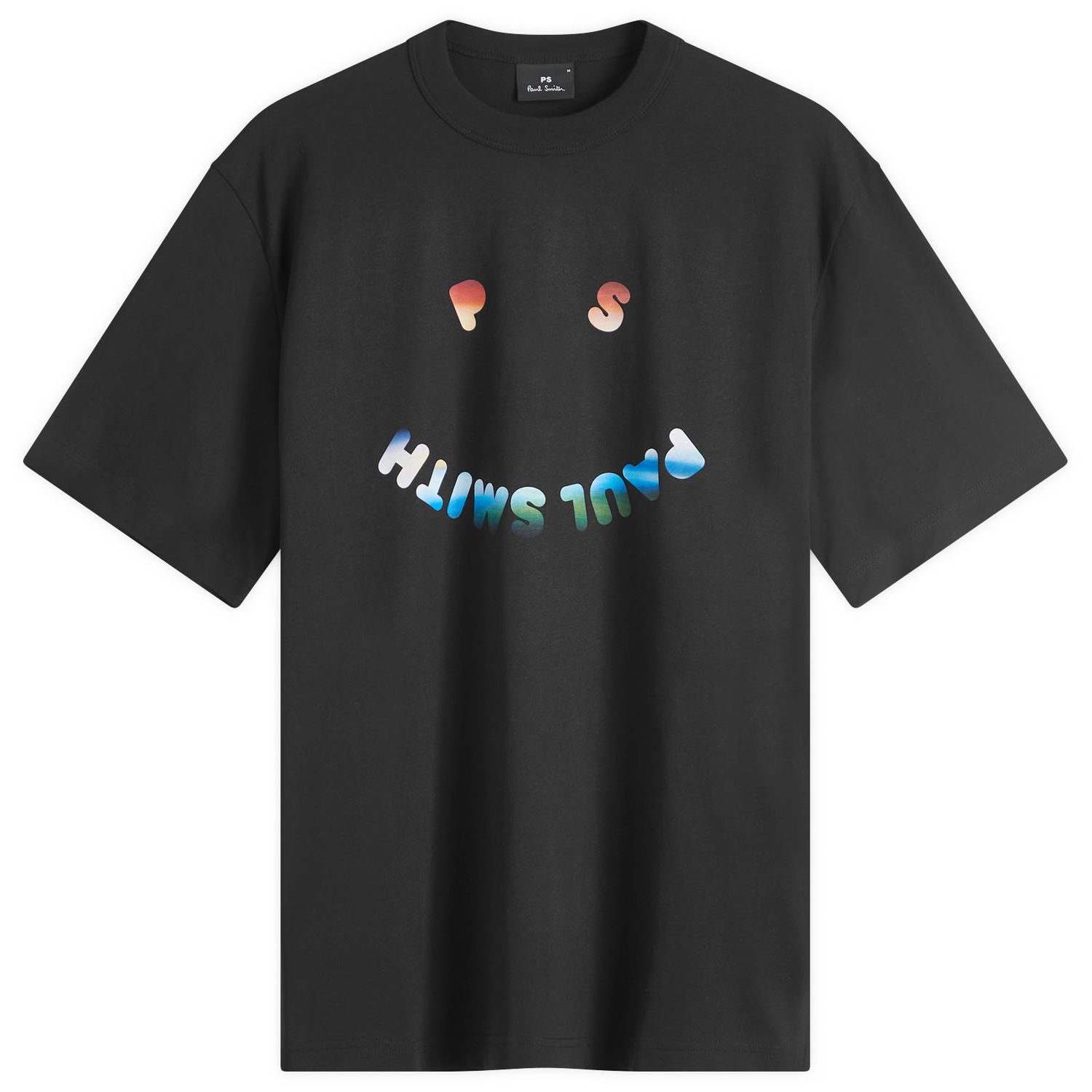 Tričko Paul Smith PS Happy T-Shirt, Size Medium Čierna | M2R-965XE-N22116-79, 0