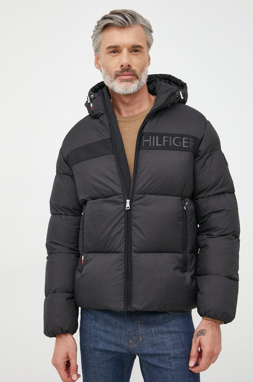 Prešívaná bunda Tommy Hilfiger Puffer Jacket Čierna | MW0MW27679.9BYY, 0