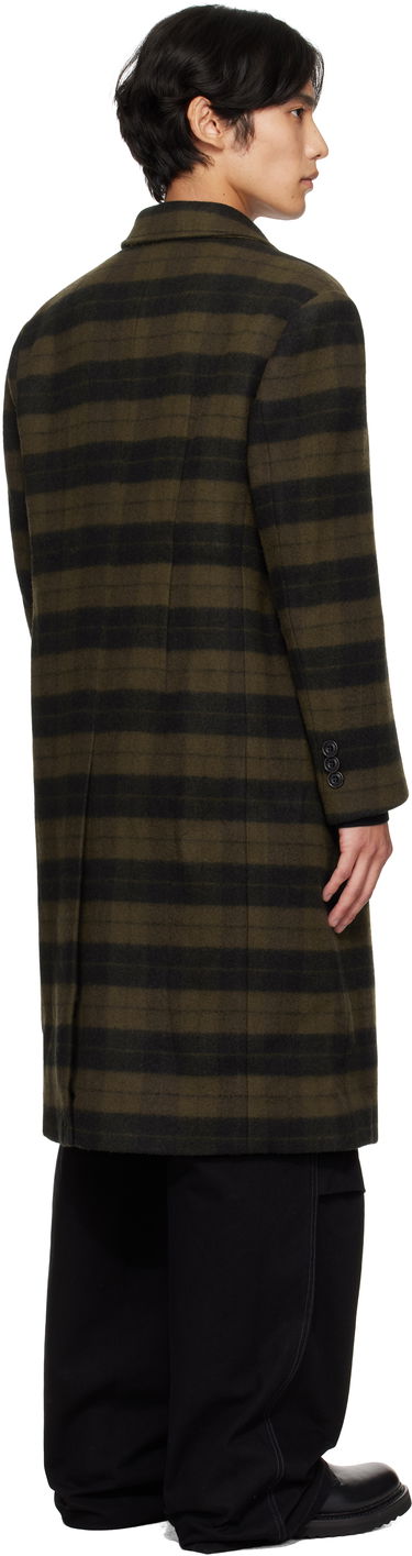 Kabáty Andersson Bell Andersson Bell Lacie Check Button Coat Zelené | awa726w, 2