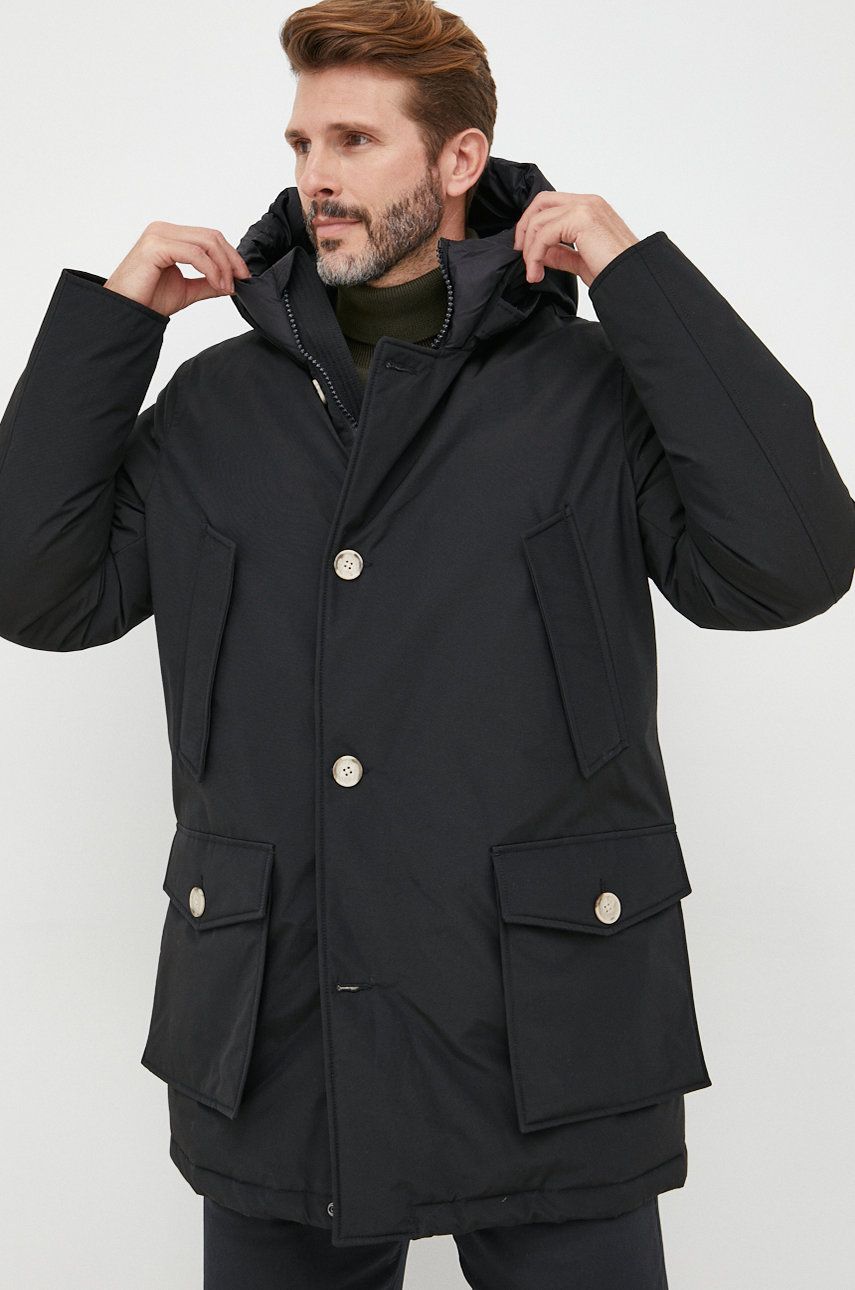 Prešívaná bunda WOOLRICH Puffer Čierna | CFWOOU0483MRUT0001, 0
