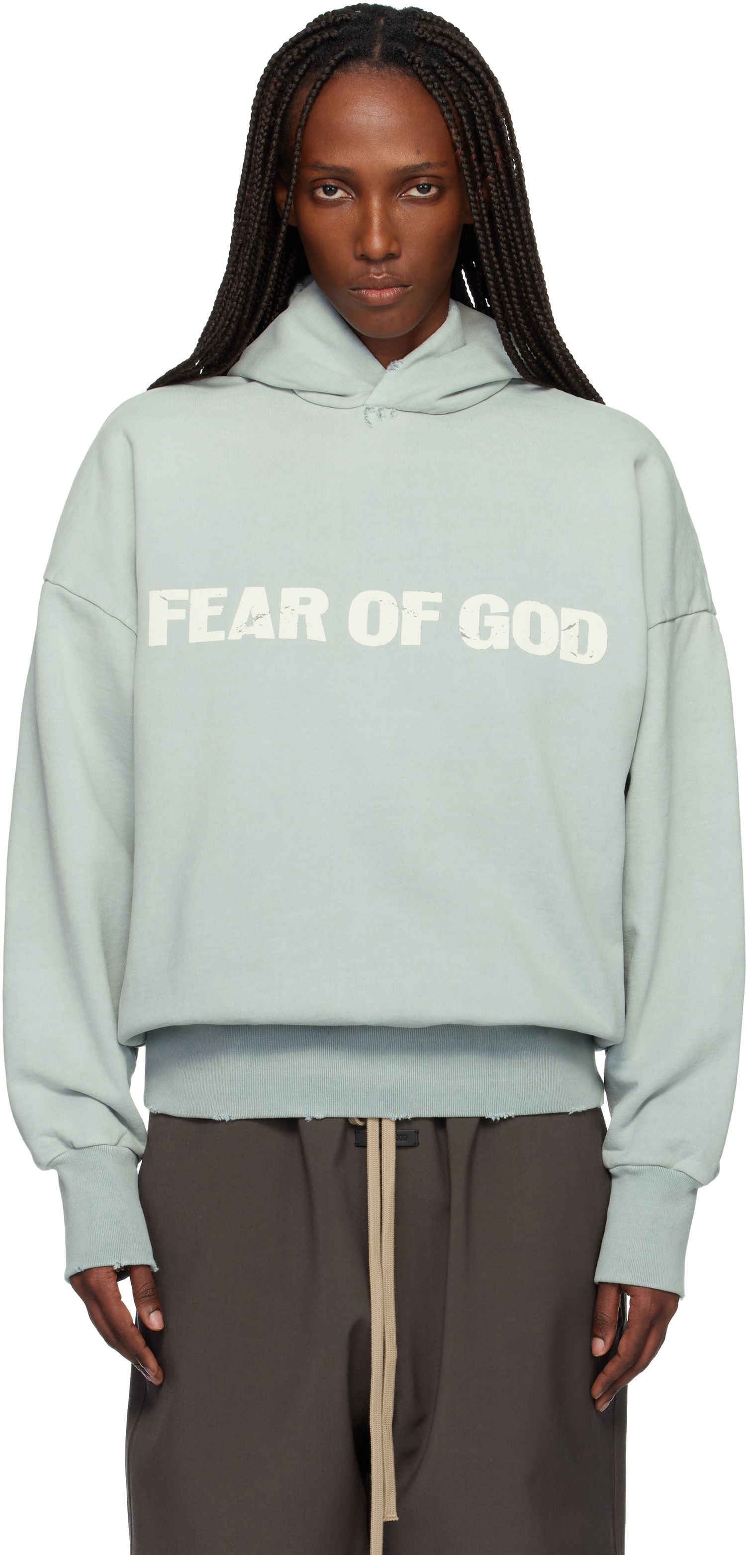 Mikina Fear of God Heaven Hoodie Modrá | FG25FW12-12115BHFUS, 0