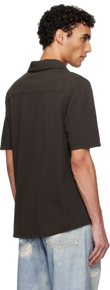 Košeľa OUR LEGACY Our Legacy Analog Short Sleeve Shirt Hnedá | M2256AD, 2