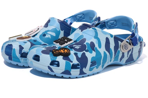 Tenisky a topánky Crocs BAPE x Classic Clog ABC "Camo Blue" Modrá | 209627-4TB, 0