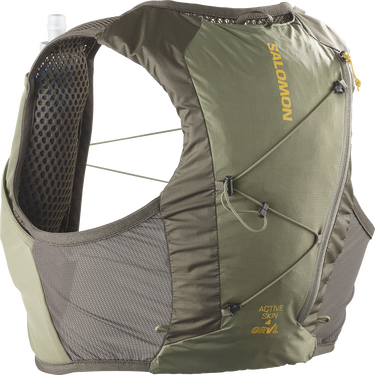 Batoh Salomon Salomon Active Skin 4 GRVL Hydration Vest Zelené | lc2687-700, 0