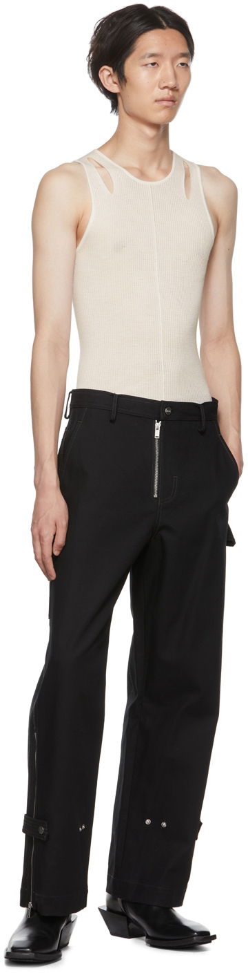 Tielko Dion Lee Cutout Tank Top Biela | C7089P22, 4