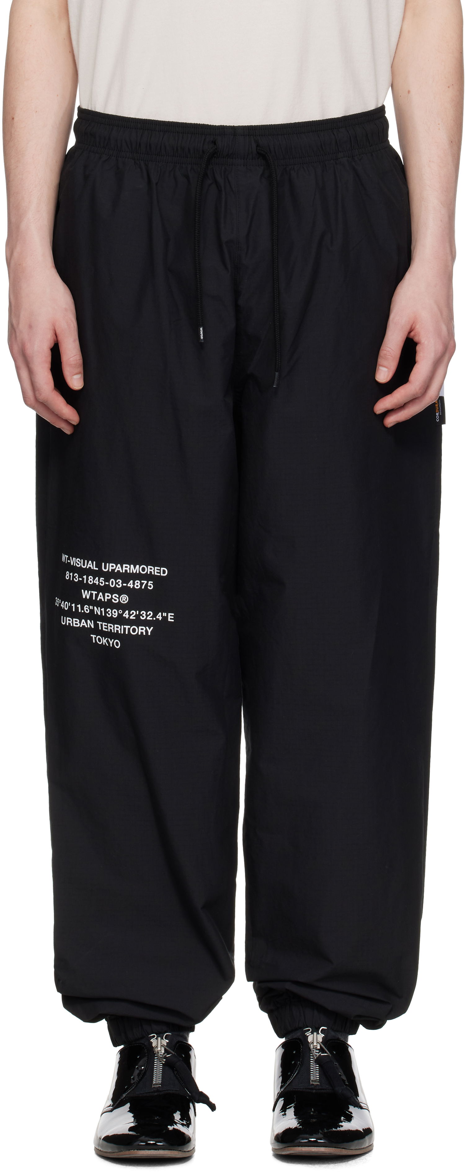 Nohavice WTAPS WTAPS SPST2002 Lounge Pants Čierna | 251CWDT-PTM04, 0