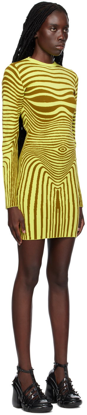 Šaty Jean Paul Gaultier Jean Paul Gaultier 'The Body Morphing' Minidress Žltá | 23/12-F-RO058-M046-4144, 1