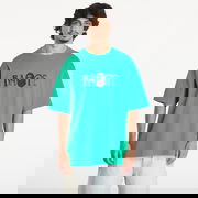 A BATHING APE Screen Print Logo Relaxed Fit Short Sleeve Tee Green