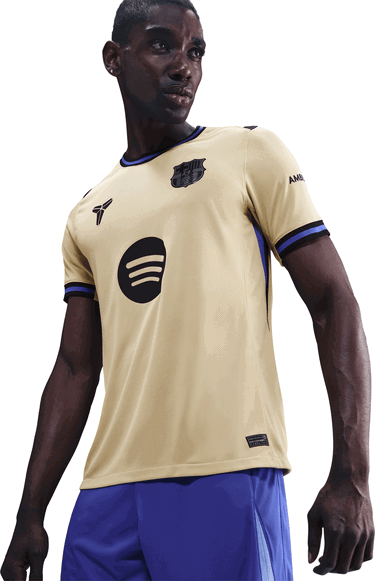 Dres Nike Nike x Kobe Dri-FIT FC Barcelona Stadium Away Jersey Béžová | hj4603-784, 5