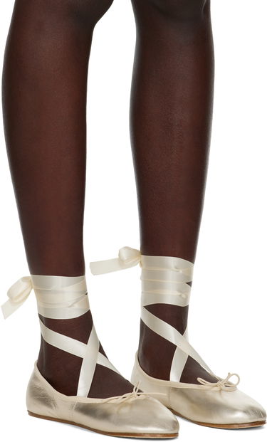 Oblečenie Repetto Repetto Sophia Ballerina Flats Metalická | V4109AGM, 3