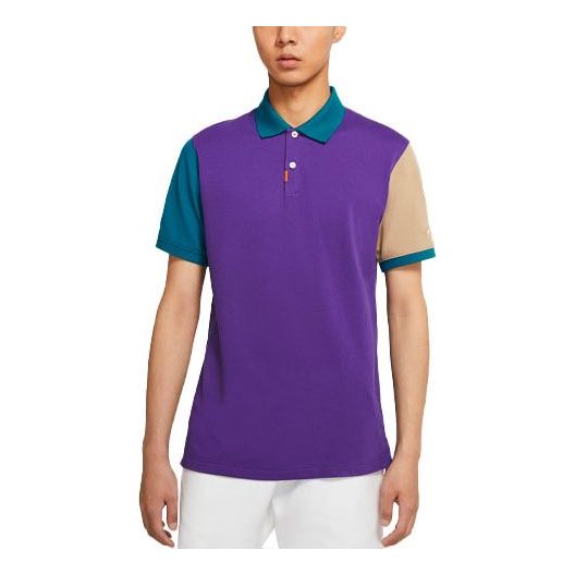 Polo tričko Nike Slim Fit Breathable Short Sleeve Polo Fialová | CV2481-547
