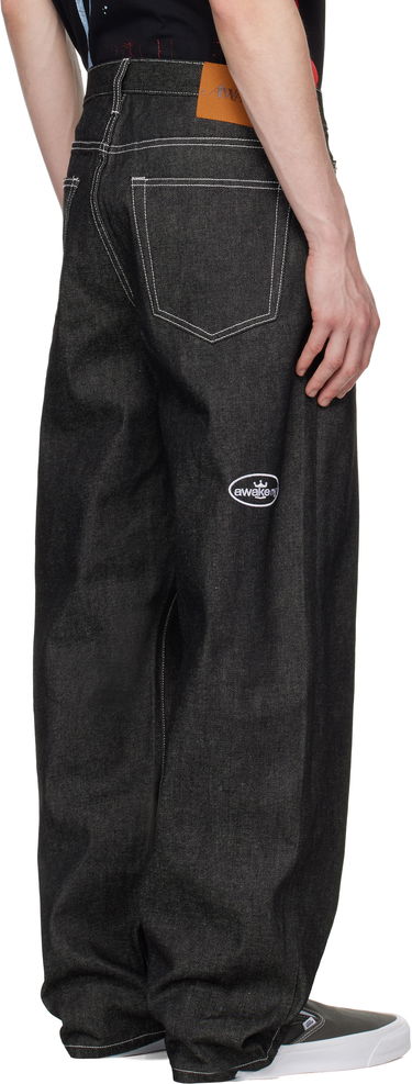 Džínsy Awake NY Awake NY Five Pocket 100 Jeans Čierna | AWK-SP25-PA002, 2