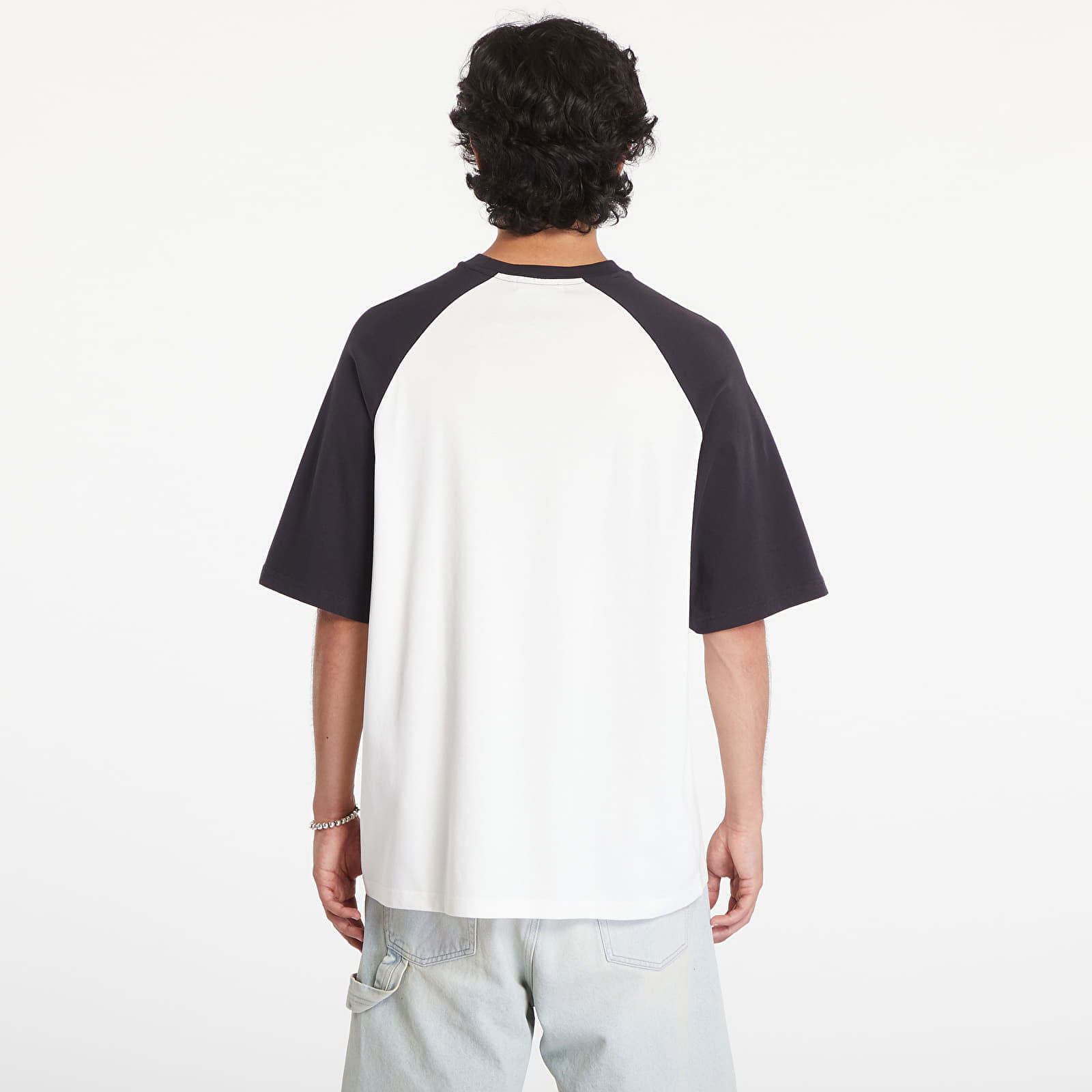 College Relaxed Fit Raglan Short Sleeve Tee