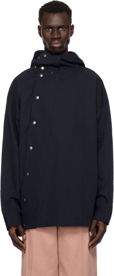 Vetrovka Dries Van Noten Dries Van Noten Asymmetric Jacket Navy | 251-020741-1463, 0