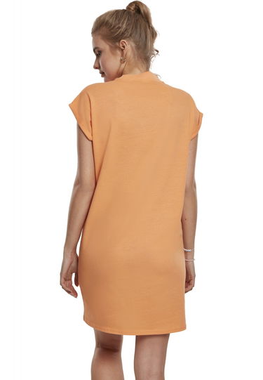 Šaty Urban Classics Turtle Extended Shoulder Dress Oranžová | TB1910-02431, 5