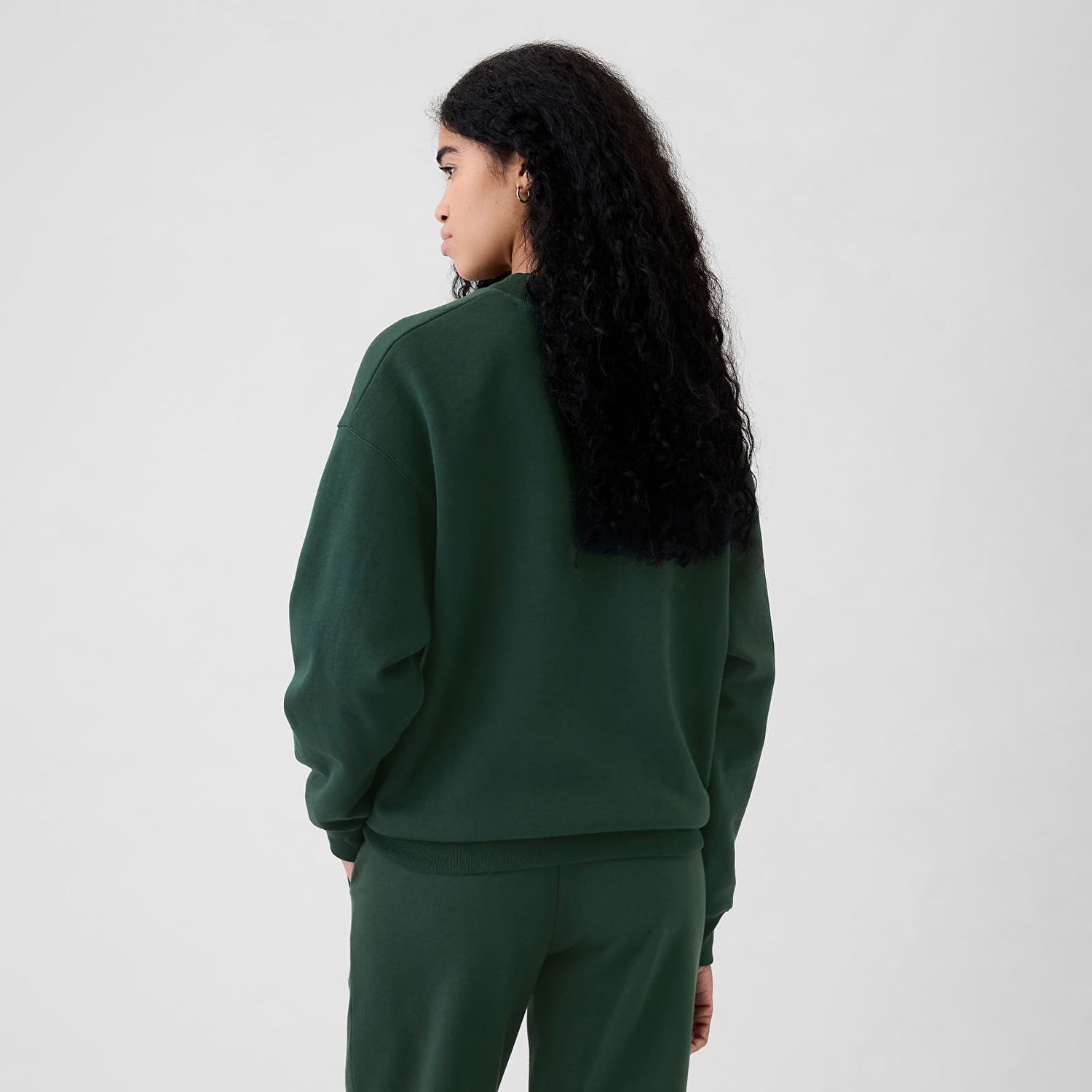 Mikina GAP Mockneck Pullover Essex Green Zelené | 523574-03, 1