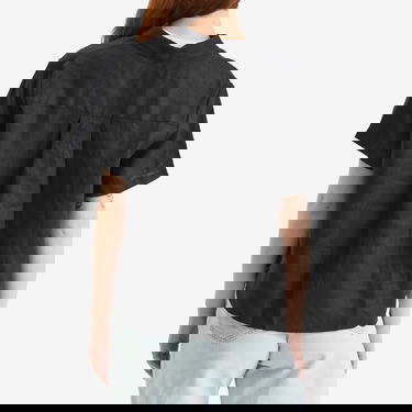 Košeľa Samsoe Samsoe Mina Short Sleeve Linen Shirt Čierna | F23900009-CLR000021, 3