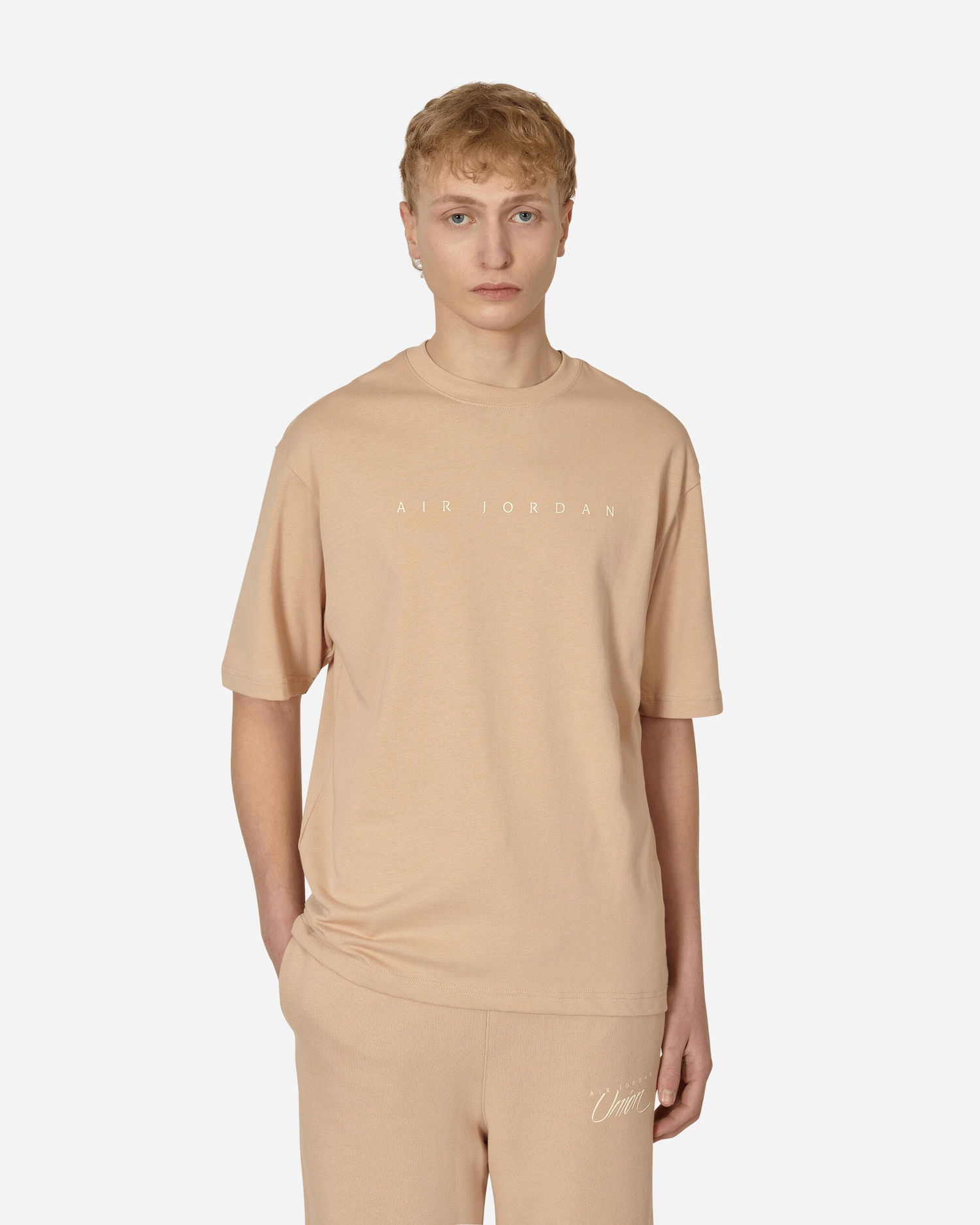 Tričko Jordan UNION T-Shirt Béžová | DV7343-296, 0