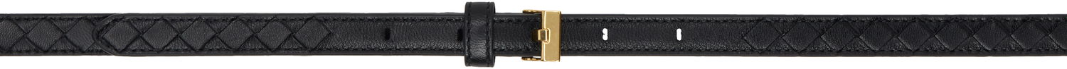 Opasok Bottega Veneta Bottega Veneta Thin Watch Belt Čierna | 805803 V4R01, 0